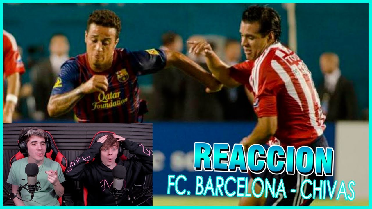 HINCHAS ARGENTINOS REACCIONAN AL CHIVAS 4-1 FC BARCELONA *BRUTAL*😮🔥