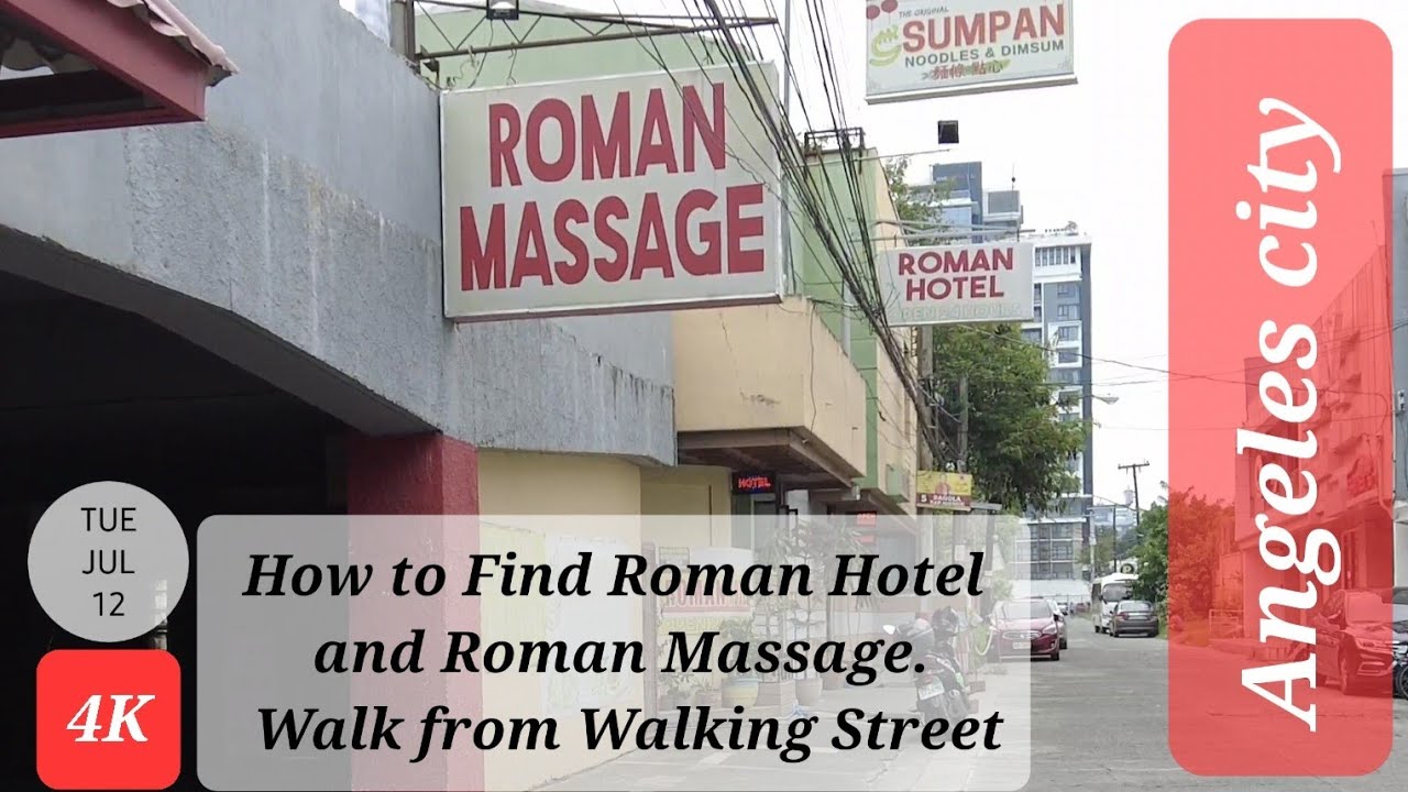 At night this place is Teeming with Freelancers.How to find Roman Hotel and Roman Massage.ANGELES