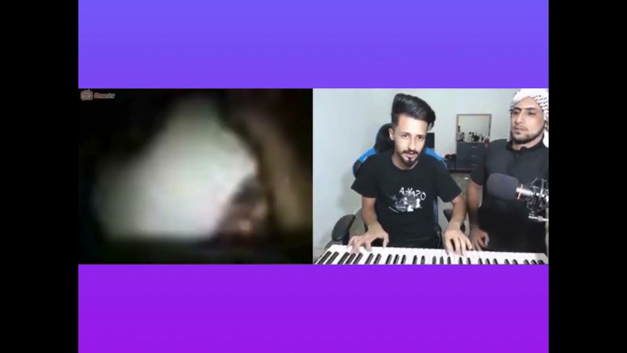 حيدر جوري معه اجمل بنات الخليج في برنامج البث المباشر ometv  ||معزوفه حيدر جوري وعده جديده للبث 😍ءء