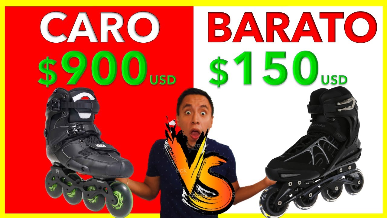 PRIMEROS PATINES en LINEA CAROS VS BARATOS ✅ ❤️ | Inline Skates | FR Skates vs Rollerface