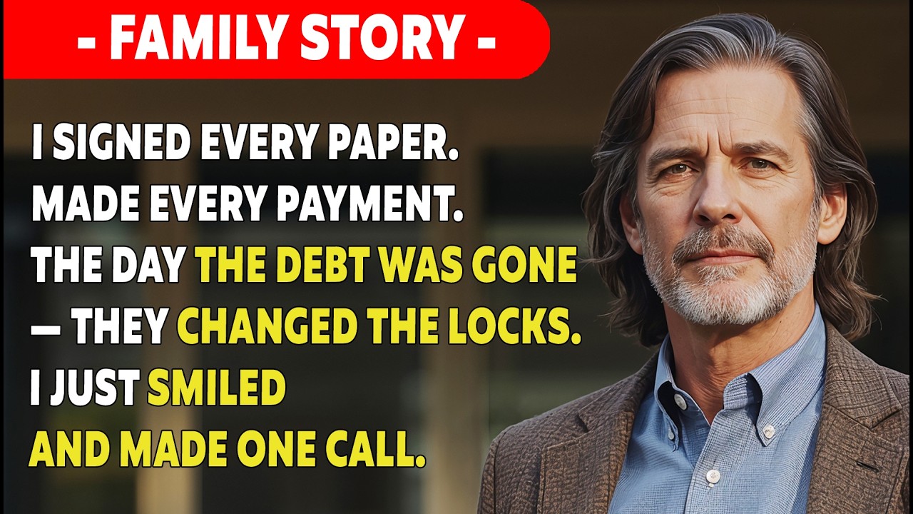 My Son And His Wife Kicked Me Out The Day The Mortgage Cleared — Three Days Later…
