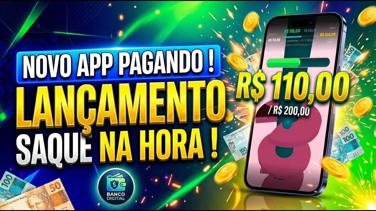 🤑 APLICATIVO PARA GANHAR DINHEIRO - APLICATIVO PAGANDO VIA PIX | O MELHOR APP DE RENDA EXTRA DE 2026