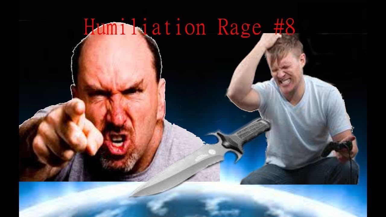 COD Ghosts Humiliation Rage #8 (Gun Game Knife Only Trolling)