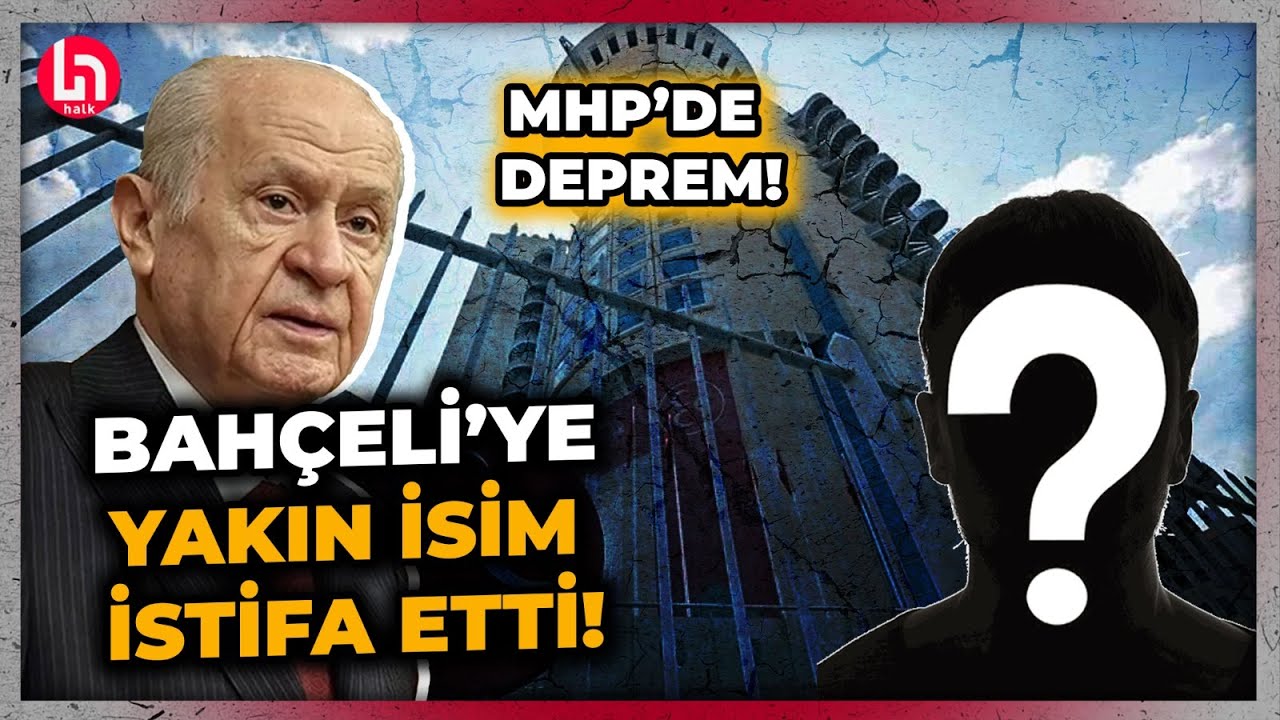 MHP'DE İSTİFA DEPREMİ! Devlet Bah&ccedil;eli'ye yakın o isim sosyal medyadan istifasını a&ccedil;ıkladı...
