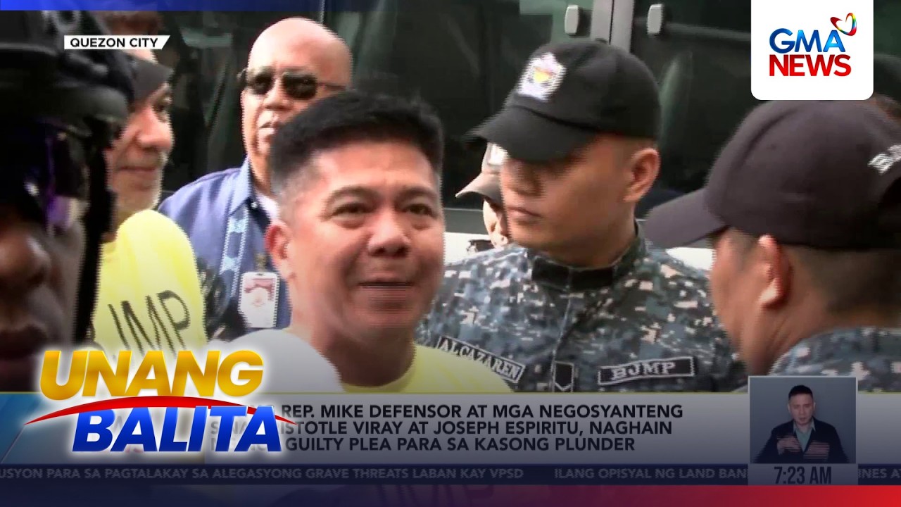Ex.-Rep. Mike Defensor at mga negosyanteng sina Aristotle Viray at Joseph Espiritu... | Unang Hirit