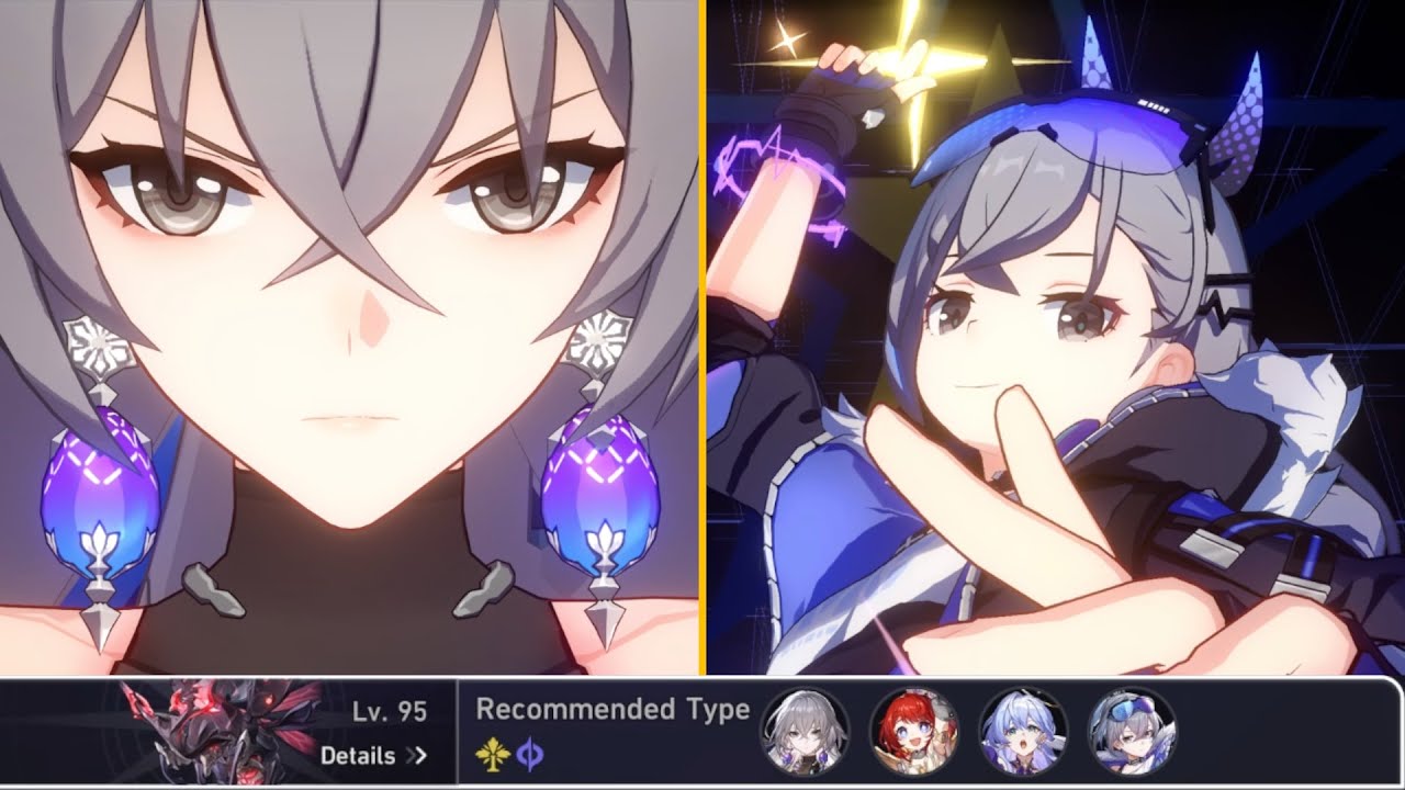 Honkai: Silly Rail — DPS Bronya and DPS Silver Wolf 0 Cycles True Sting | TW: 12 Cost, E6 Bronya