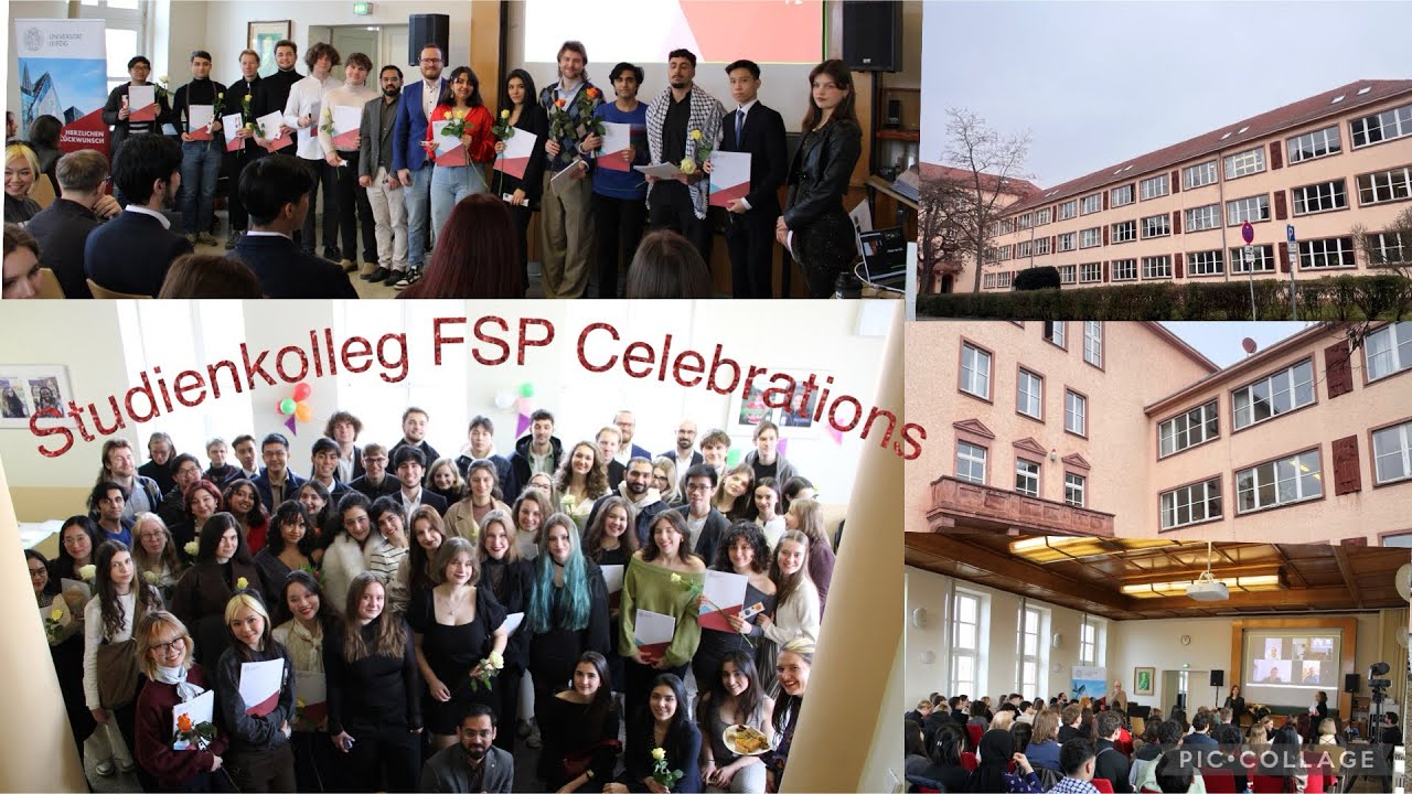 Inside Studienkolleg Sachsen Leipzig: FSP Awards Ceremony & Campus Tour 🇩🇪 | Study in Germany