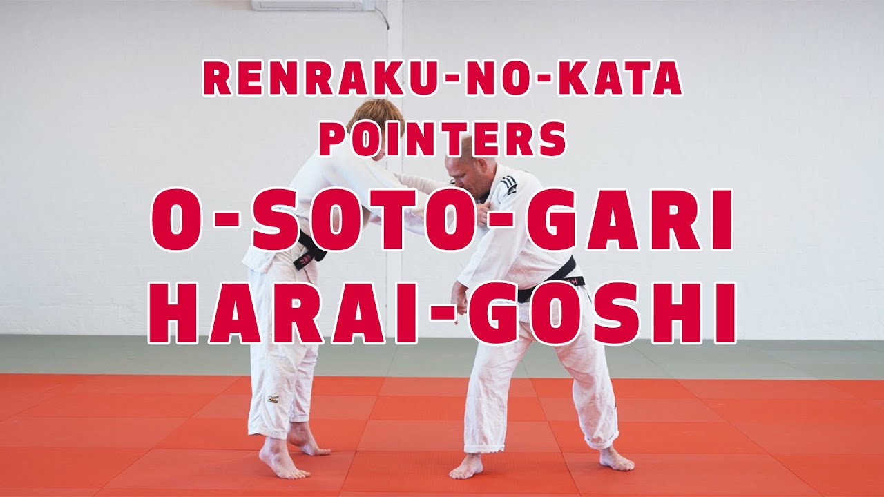 O-soto-gari Harai-goshi Combination - Renraku No Kata pointers