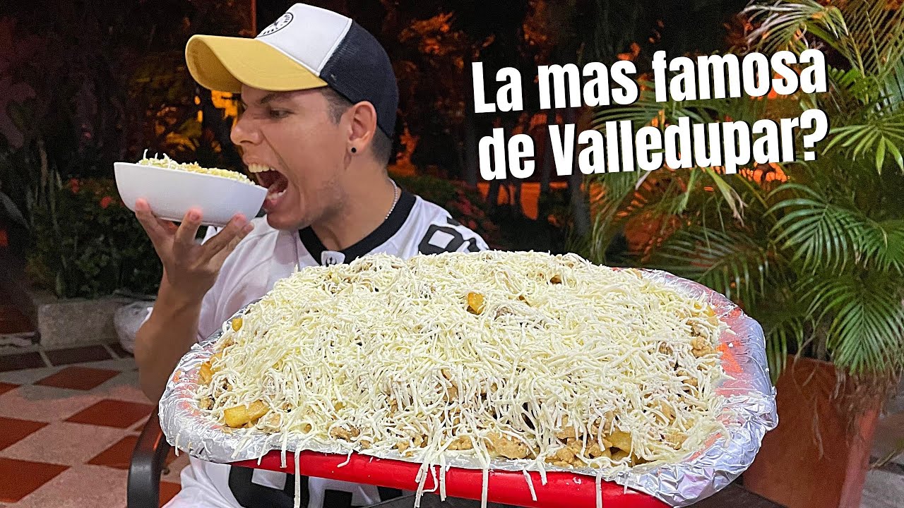 La SALCHIPAPA mas famosa de VALLEDUPAR