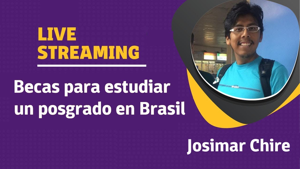 Becas de Posgrado en Brasil - Josimar Chire