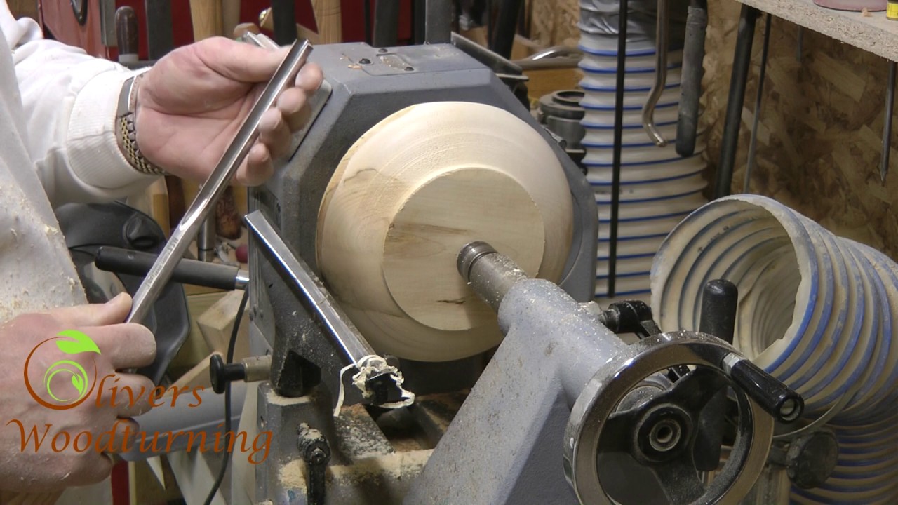 Olivers Woodturning - Learn to Turn Episode 2 - The Bowl Gouge and Basic Bowl Turning