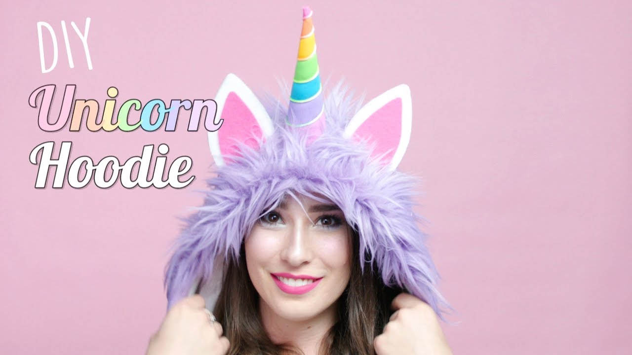 DIY Unicorn Hoodie | HG Craft | HelloGiggles