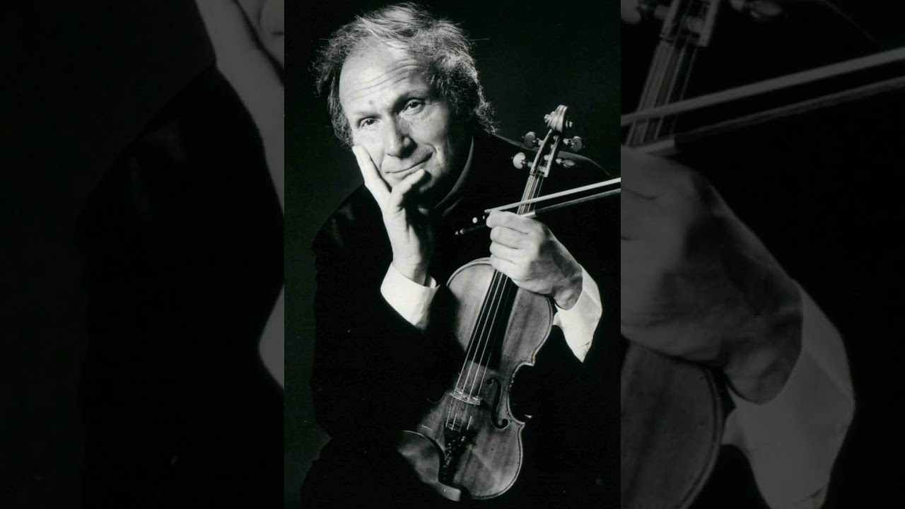 Ivry Gitlis plays Charles Bernstein Romantic Suite (IV.)