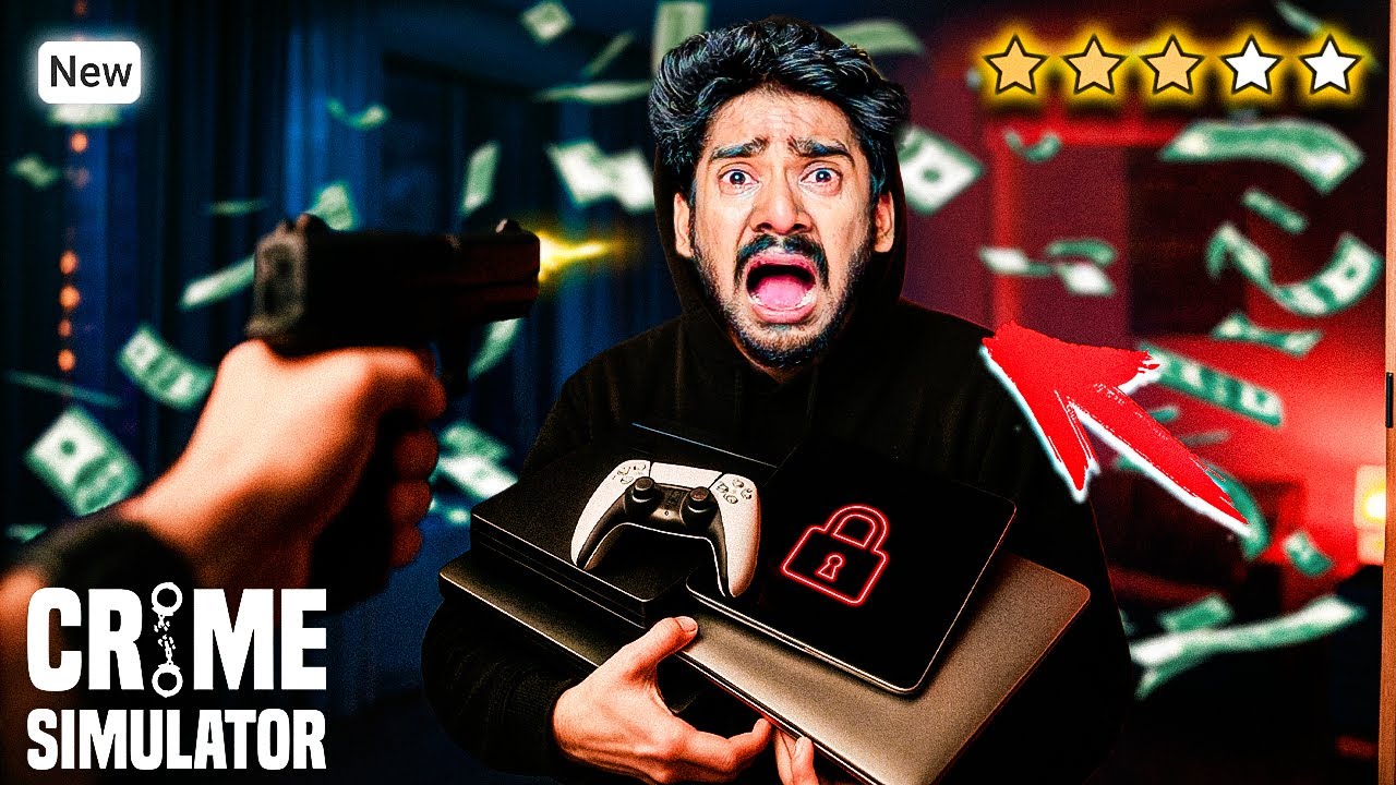 😂 Surviving as a THIEF is NOT EASY... 😂🤣 | CRIME SIMULATOR #1