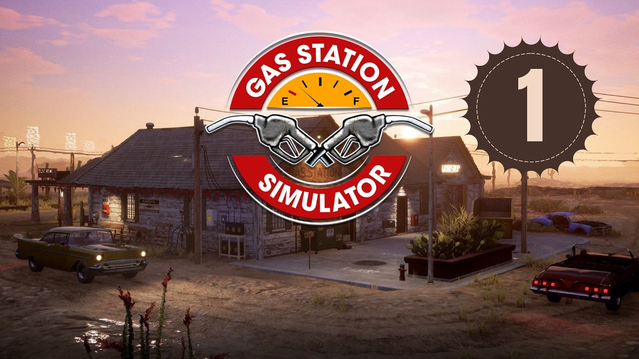 Gas Station Simulator #1 Bienvenidos queridísimos CLIENTES