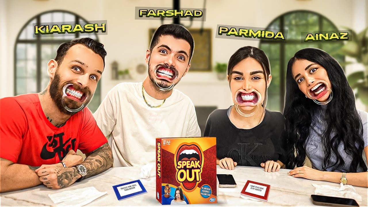 چالش Speak Out با پارمیدا و کیارش 🤣 جر خوردیم از خنده