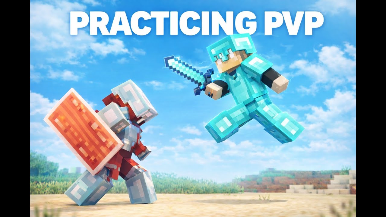 Day 3 of pvping until i master mincraft pvp