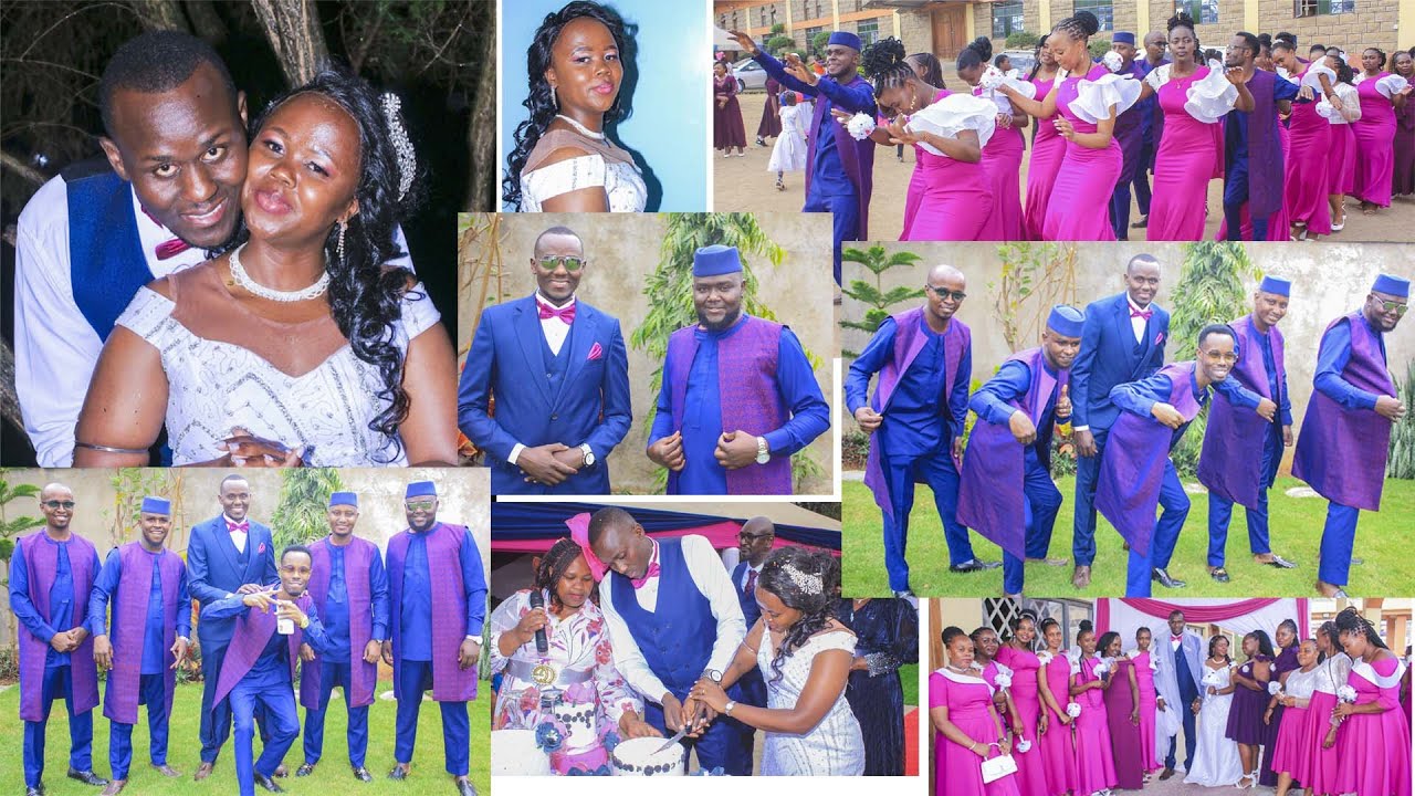 Sammy & Jackline Wedding Ceremony At A I C Kasina Mlolongo On 16th Aug 2025