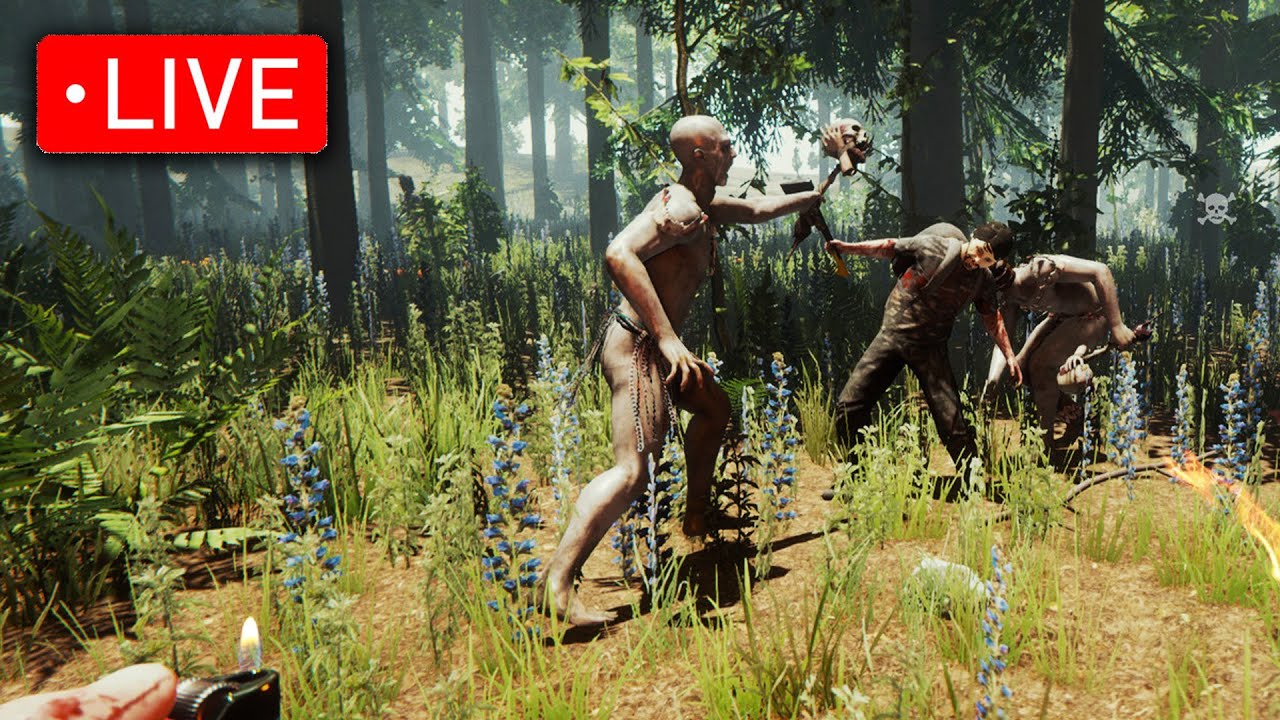 🔴 Playing FOREST For the First Time w/Friends... 👻