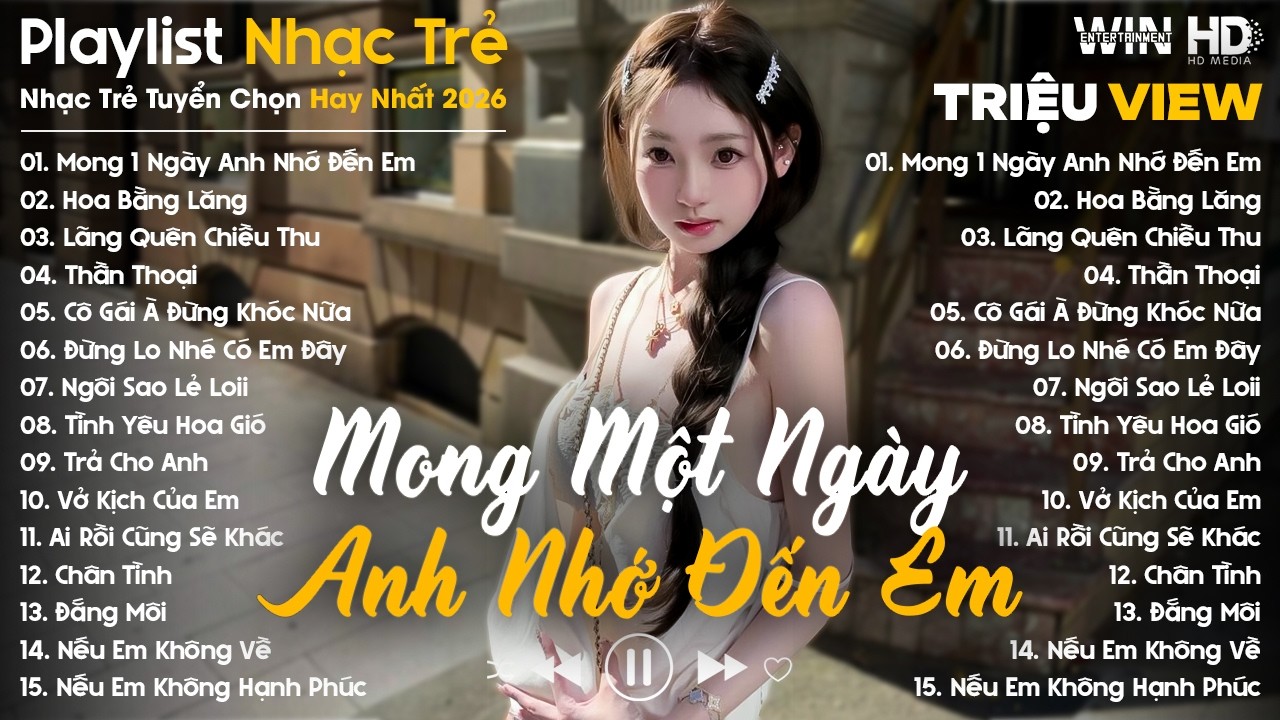 Mong Một Ngày Anh Nhớ Đến Em, Hoa Bằng Lăng... - Nhạc Trẻ Ballad Tâm Trạng Hot TikTok TRIỆU VIEW