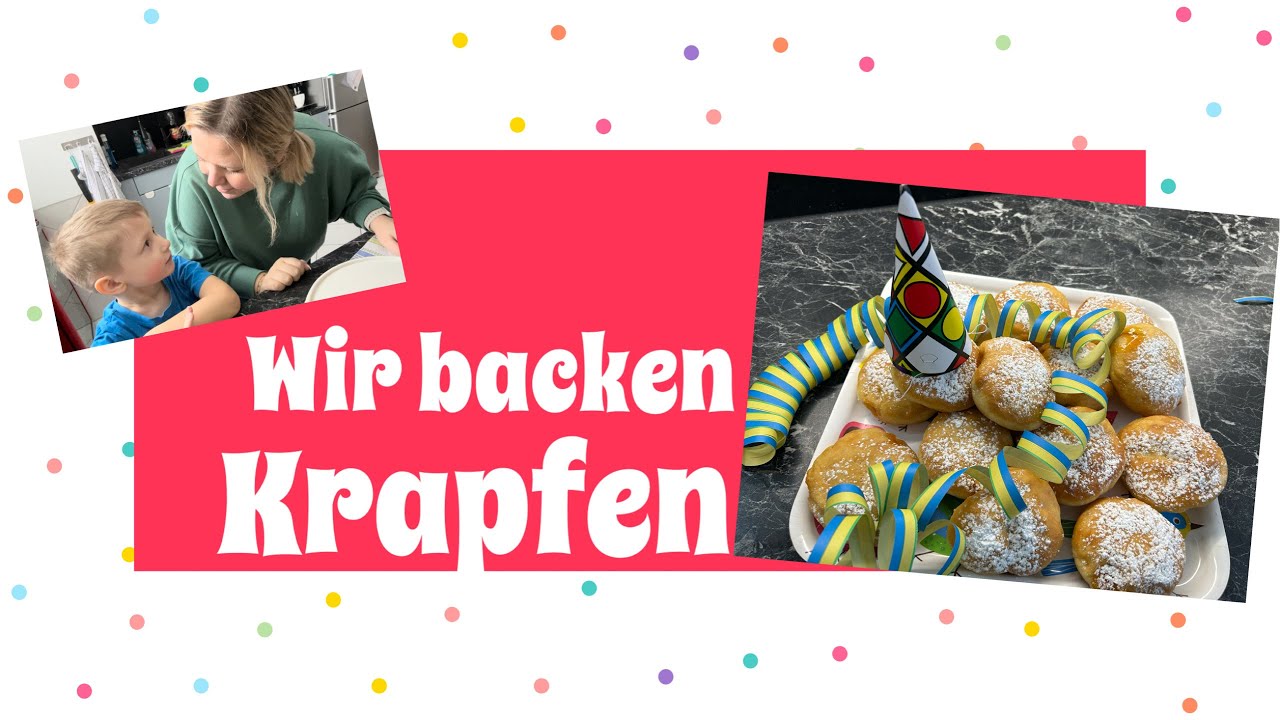 Wir backen Faschingskrapfen