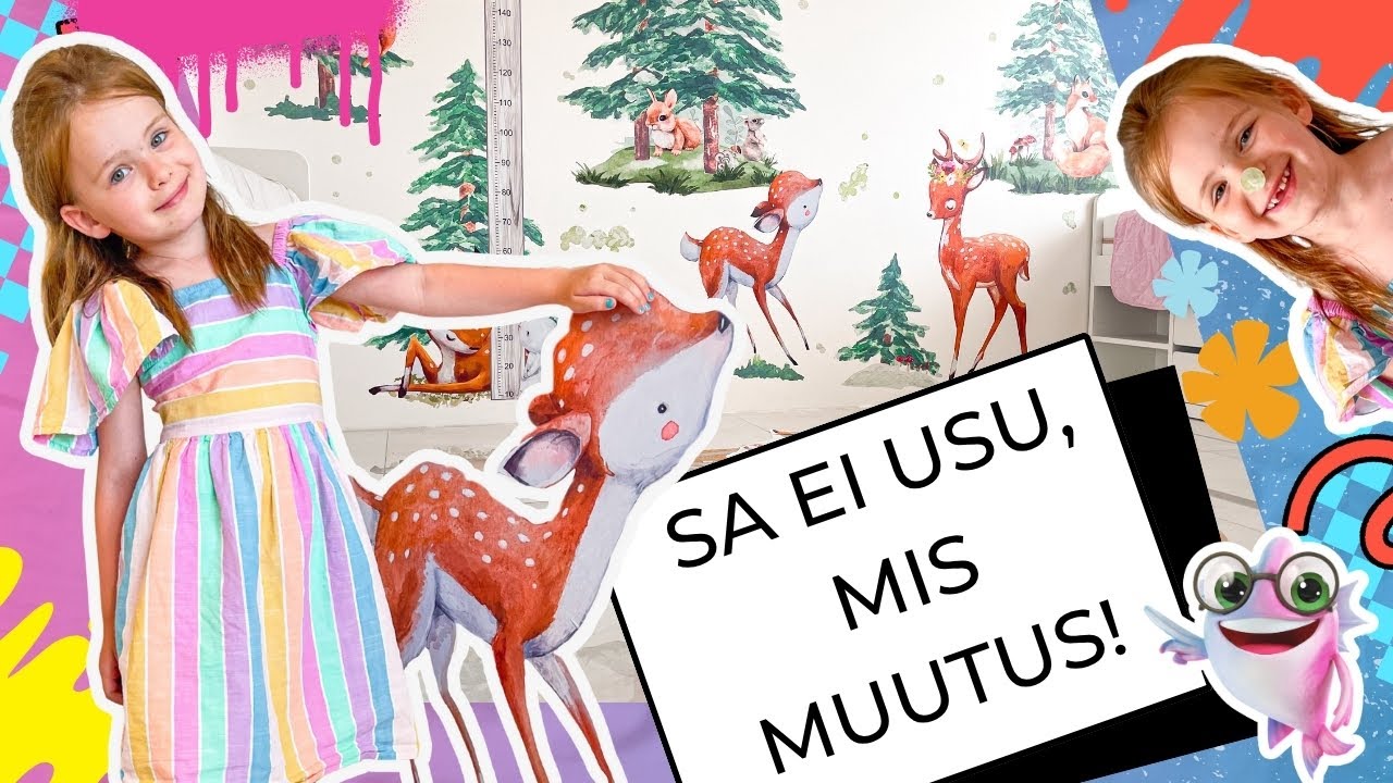 Kuidas paigaldada INSPIO seinakleeps &ndash; Metsloomad