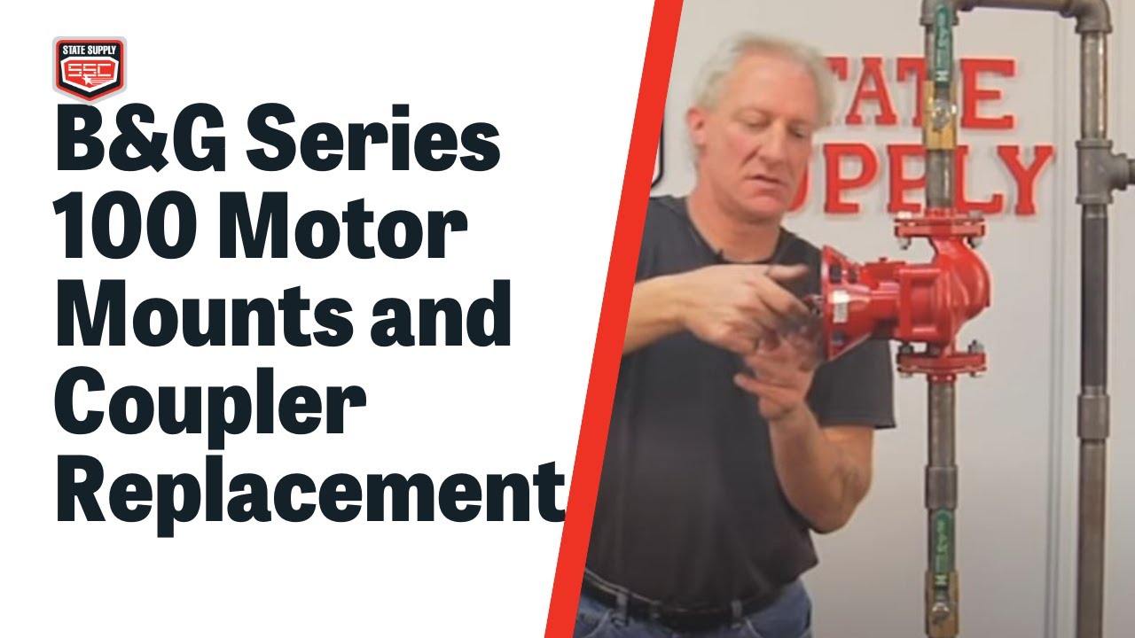How to Replace a Bell & Gossett Series 100 Motor Mount & Coupler