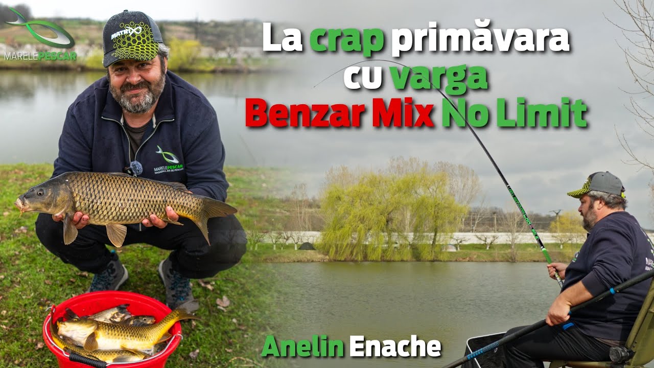 Pescuit la Crap la Pluta cu Varga Benzar Mix No Limit | Anelin Enache | MarelePescar