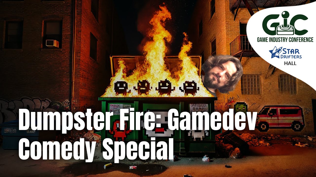 Dumpster Fire: Gamedev Comedy Special - Artur Ganszyniec || BLANK ||