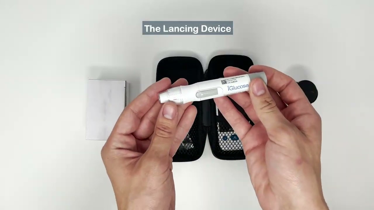 iGlucose&reg; Blood Glucose Meter - Unboxing and Set Up