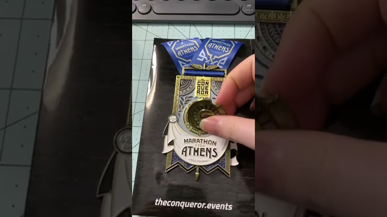 I did a thing &hellip; #marathontoathens #theconquerors #conquerorchallenge #virtualchallenge #shorts