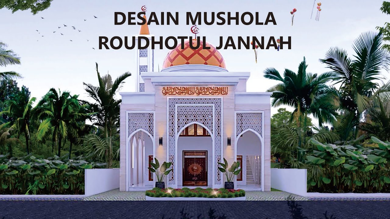 DESAIN MUSHOLA ROUDHOTUL JANNAH desa Gondang Wonosobo