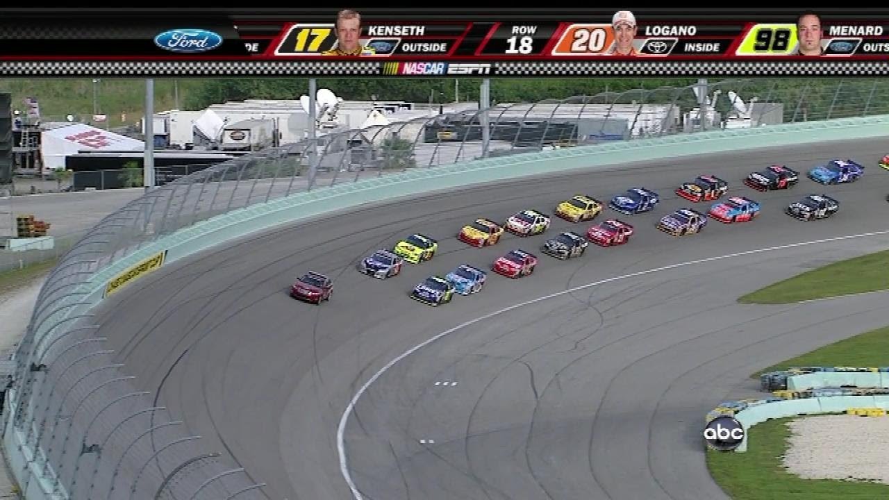 2009 NSCS Ford 400 @ Homestead | Full Race | 720p60