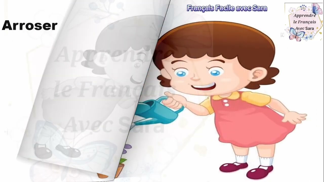 Les verbes d'actions / Verbs/ los verbos/ Vocabulaire 