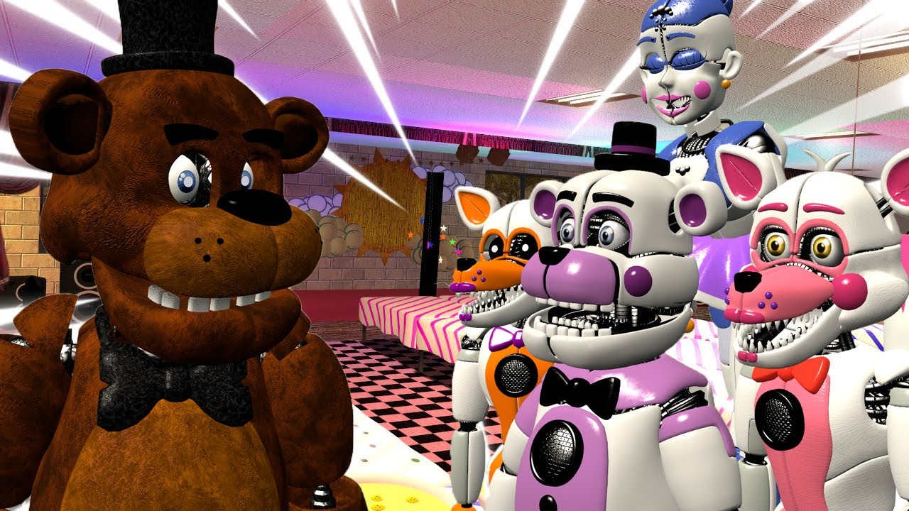 Возвращение веселья! (GMOD FNAF)