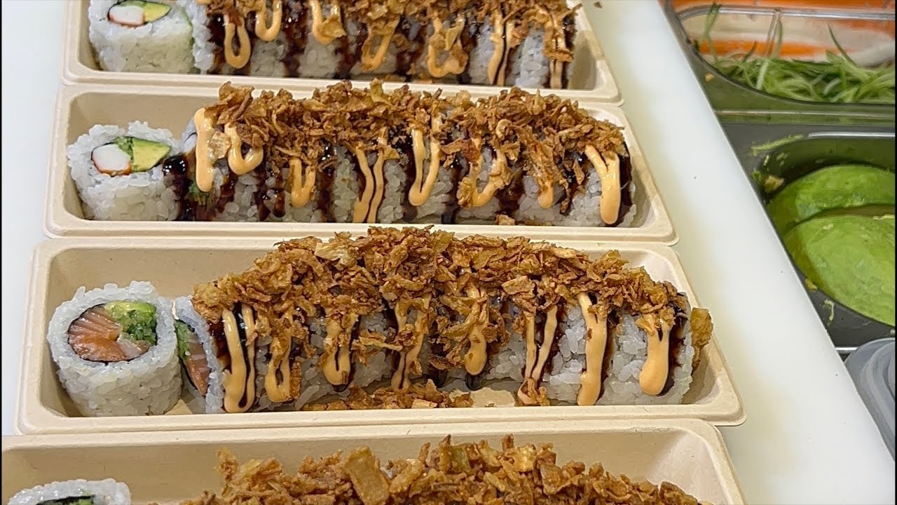HELLI SUSHI LOVERS 🍣🤗 #live