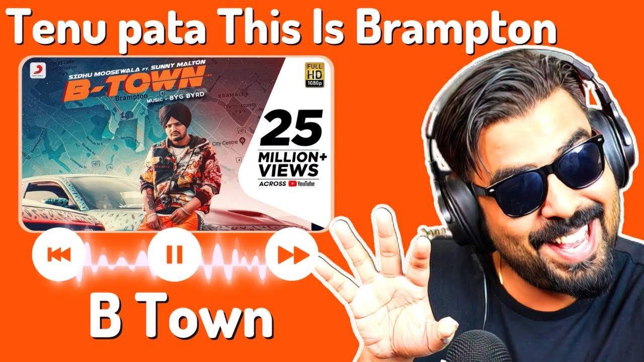 Sidhu Moose Wala B Town Reaction | Sidhu Moose Wala Reaction | Punjabi Song Reaction | AFAIK