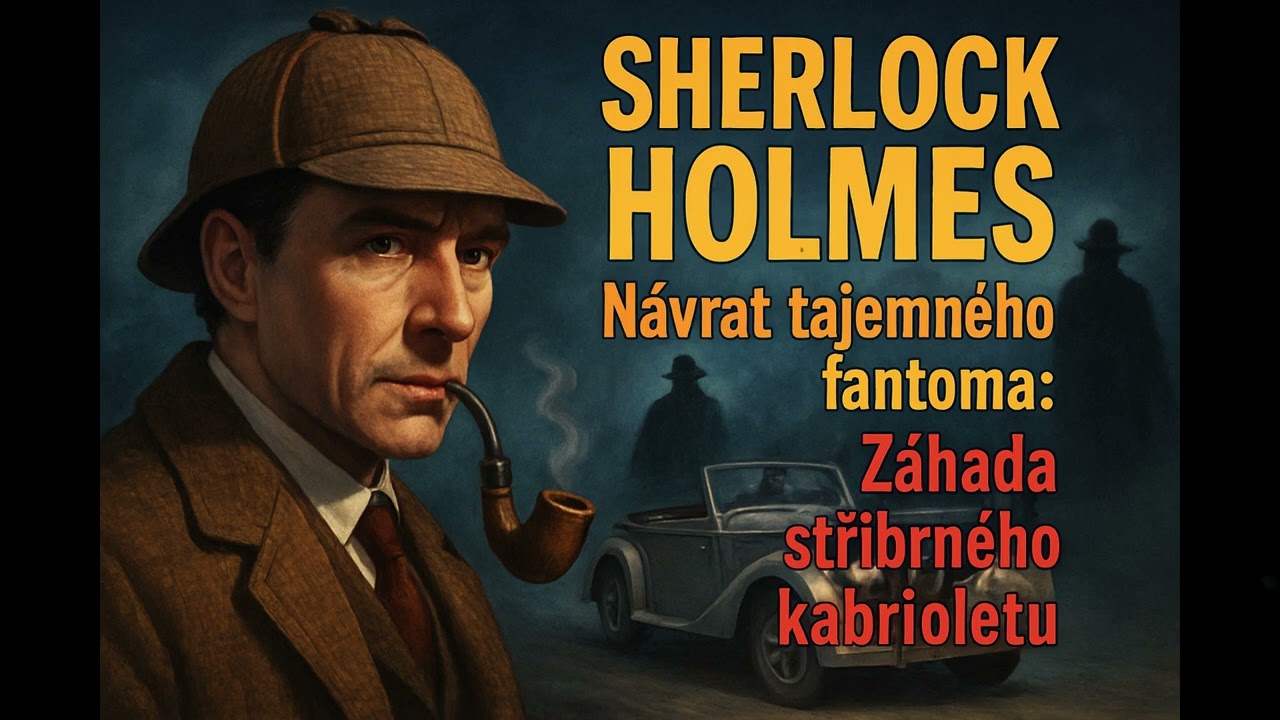 Návrat tajemného fantoma: Záhada stříbrného kabrioletu- Sherlock Holmes Audiokniha CZ