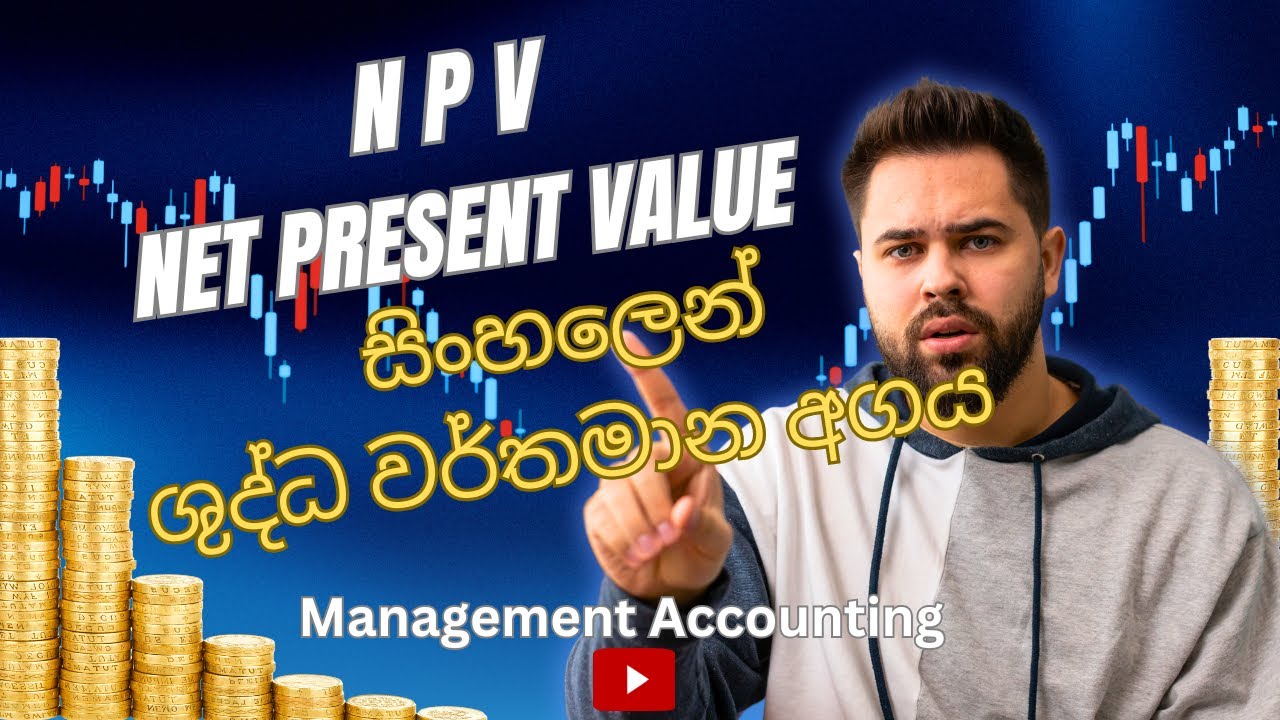 NPV - Net Present Value in Sinhala - සිංහලෙන් - Investment Appraisal Part 2 | Management Accounting