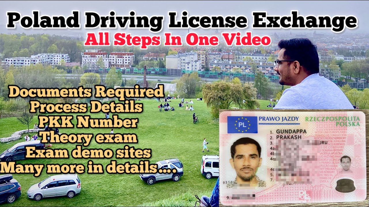Exchange Indian Driving Licence in Poland || All Steps to get Polish driving licence || English CC |