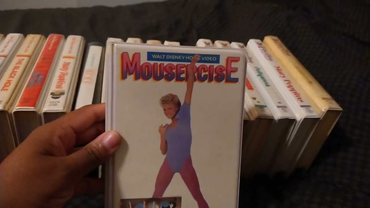 My Walt Disney Neon Mickey VHS Collection Update 2022 Edition Part Two