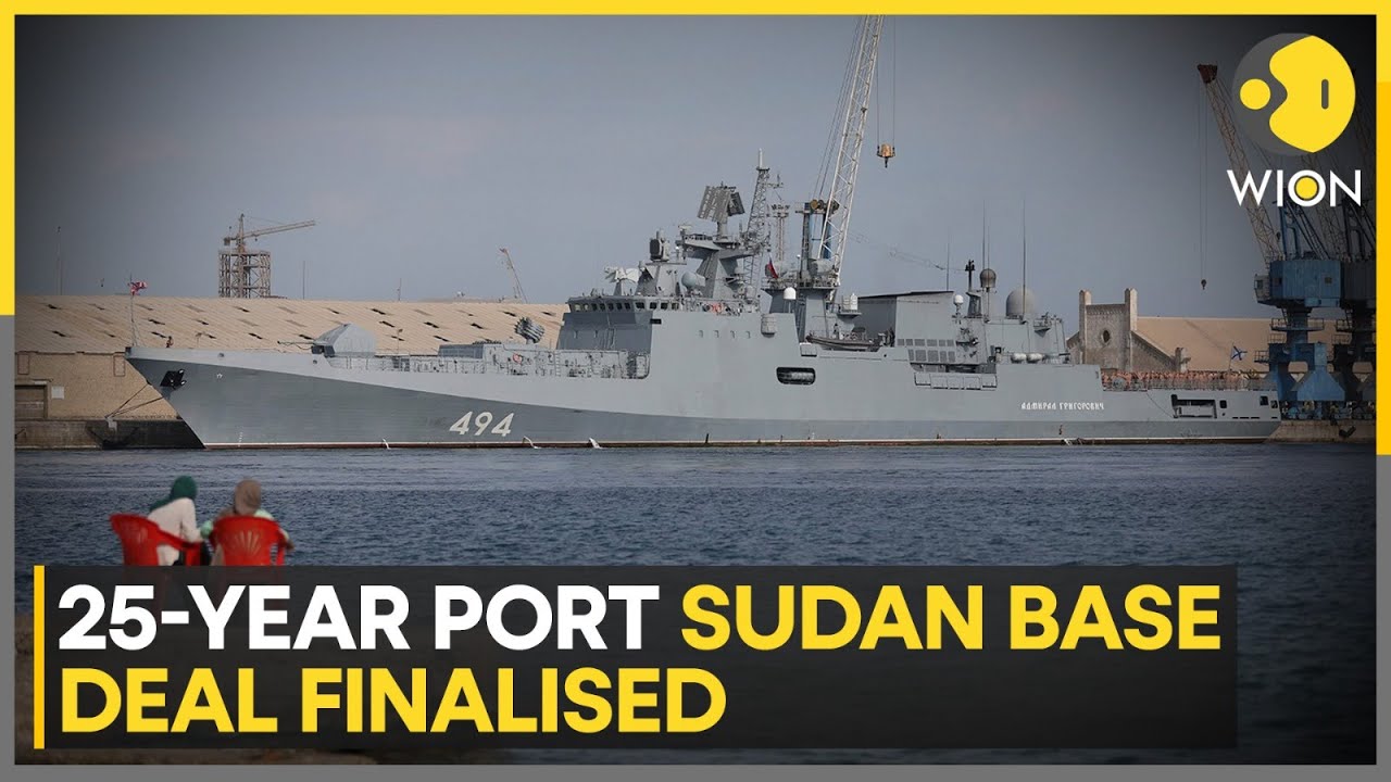 Sudan Offers Russia Red Sea Base for Weapons Amid Civil War | WION | World News