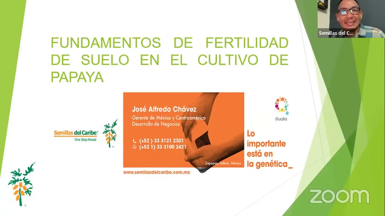 Fundamentos de Fertilidad de suelo en el cultivo de Papaya