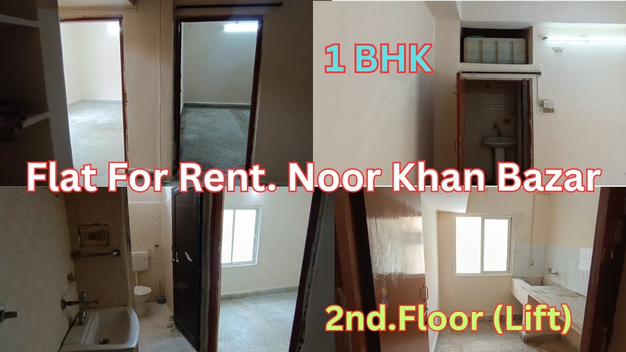 Flat For Rent, Noor Khan Bazar 1BHK.2nd Floor (Lift) Contact.(Rent Out) Hyderabad