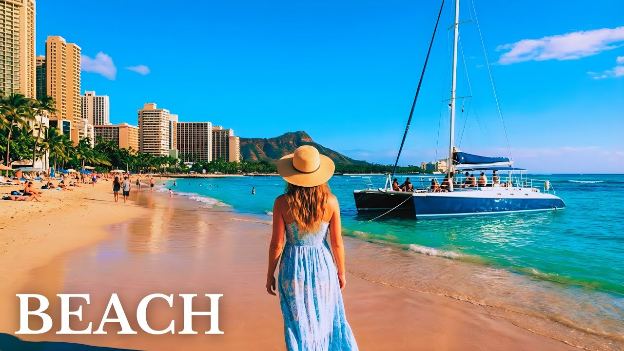 Breathtaking Beaches 🌊 Amazing Nature Scenery & Best Relaxing Music | 4K Ocean Views