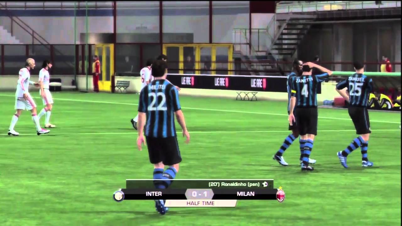 FIFA 11 - World Class Difficulty - Inter v Milan - English Commentator