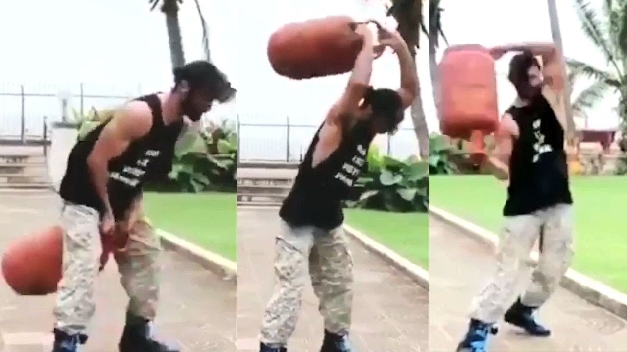 Watch - Vidyut Jamwal's UNBELIEVABLE Stunts With HEAVY Gas Cylinder