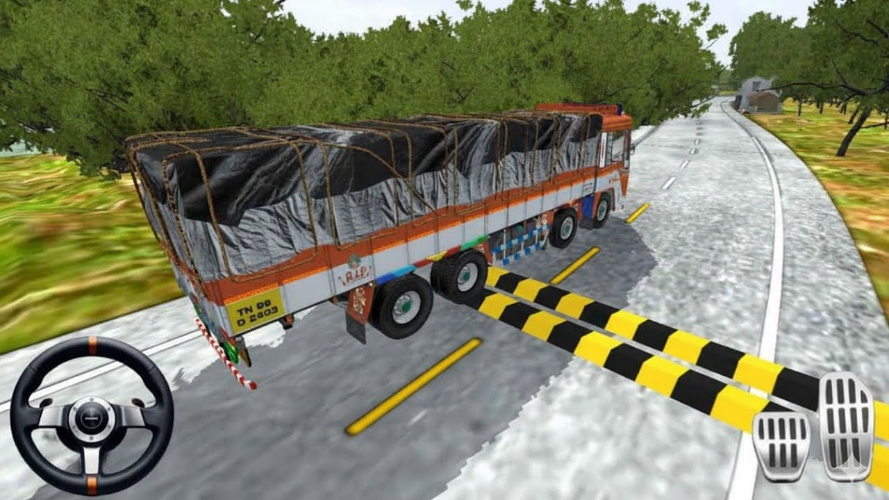 UltraTech Cement Loaded Truck 🚛 | Big Speed Breaker Test 😱