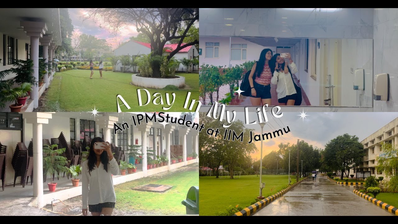 A Day in My Life as an IPM Student I IIM Jammu I IIM