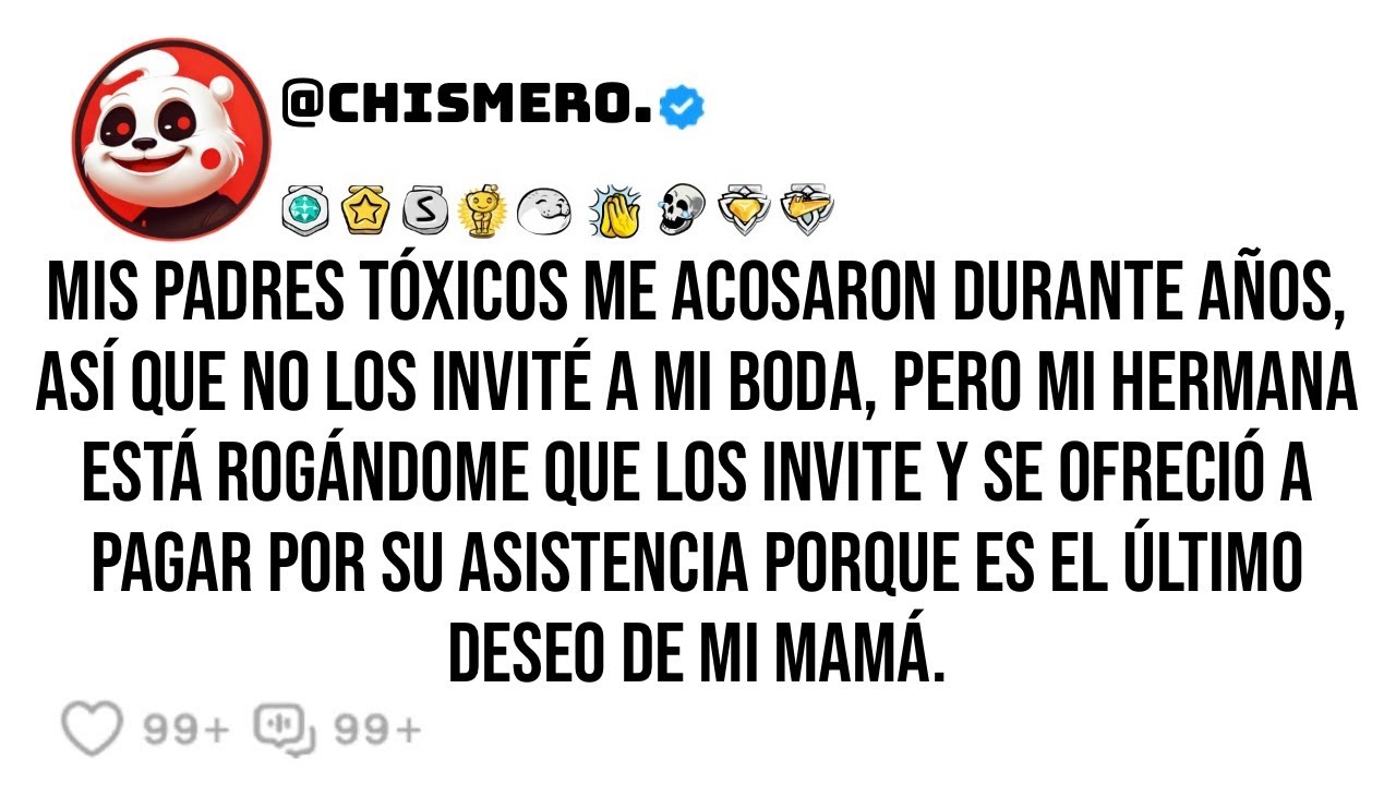 Mis padres tóxicos me acosaron durante años, así que no los invité a mi boda, pero mi hermana esta..